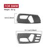 For BMW 3 Series E90 E92 M3 2005-2012 Seat Memory Button Control Panel Cover Carbon Fiber Car Accessories Decoration Sticker