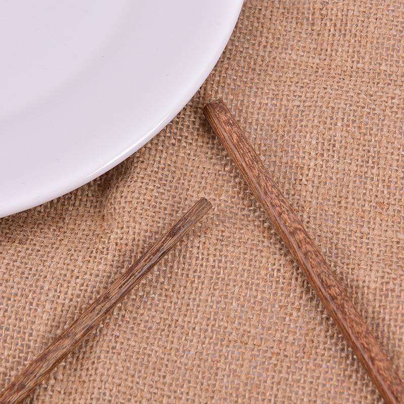 One Pair  Pot Long Wood 42Cm Chopstick Chopsticks Healthy No Paint Surface