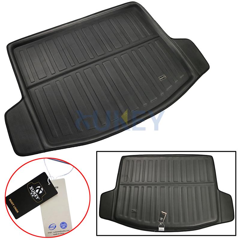 Rear Trunk Floor Mats Waterproof Protector Pad Auto Interior Accessories Car Boot Liner Tray Mat for Suzuki SX4 S-Cross//Crossover 2013 2014 2015 2016 2017 2018