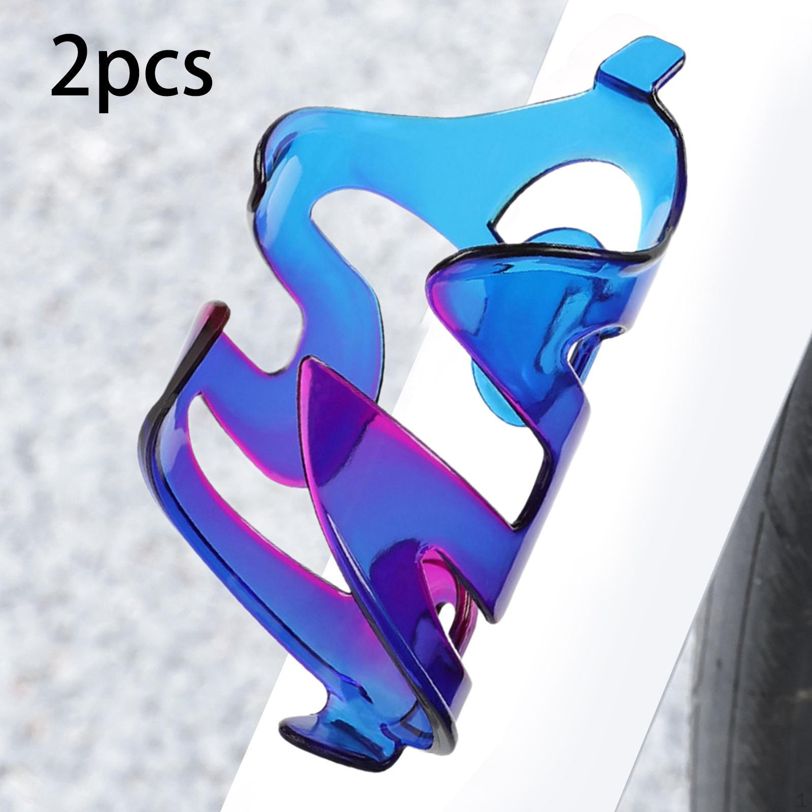 

2 Bottle Cages, Cycling Accessories for Road And Mountain Bikes. Red and Yellow