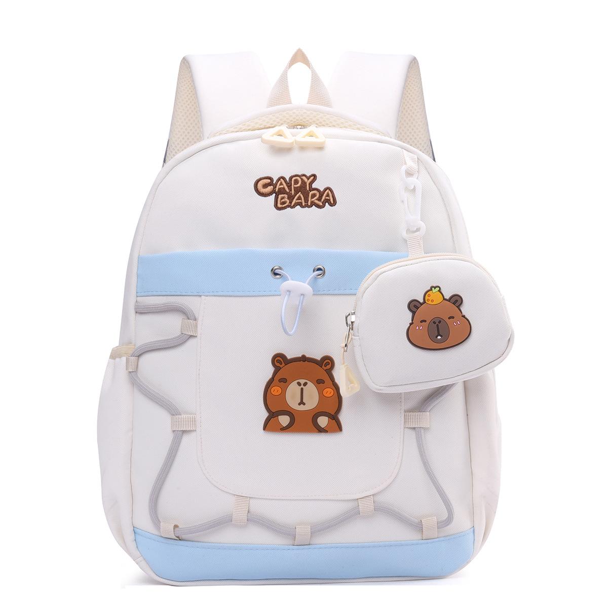 

Школьный рюкзак школьный рюкзак модный тренд высокая ценность школьный рюкзак милый мультяшный легкий повседневный рюкзак белый