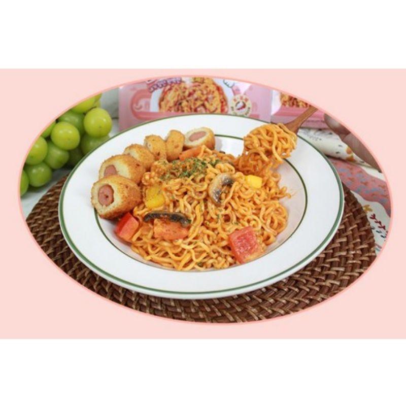 Samyang Buldak Rose Hot Chicken Stir Fried Ramen 140g X 4