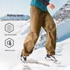 CAMEL Men's Fleece-lined Outdoor Casual Pants