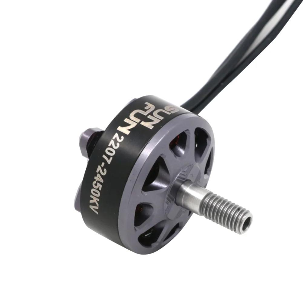 BHBL SUN FUN 2207 1750KV CW Thread FPV Racing Brushless Motor for RC Drone Quadcopter Spare Parts 4pcs 2207 1750KV
