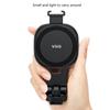 Metal Phone Tripod Mount 360 Smartphone Adapter with 1/4" Cold Shoe Mount Adjustable Cellphone Clamp Stand