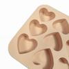 Heart-shaped silicone mold, silicone mold, heart, chocolate mold, gummy mold