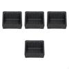 4 Pieces Bed Stoppers Furniture Cups Floor Protector Pad Stopper Coaster