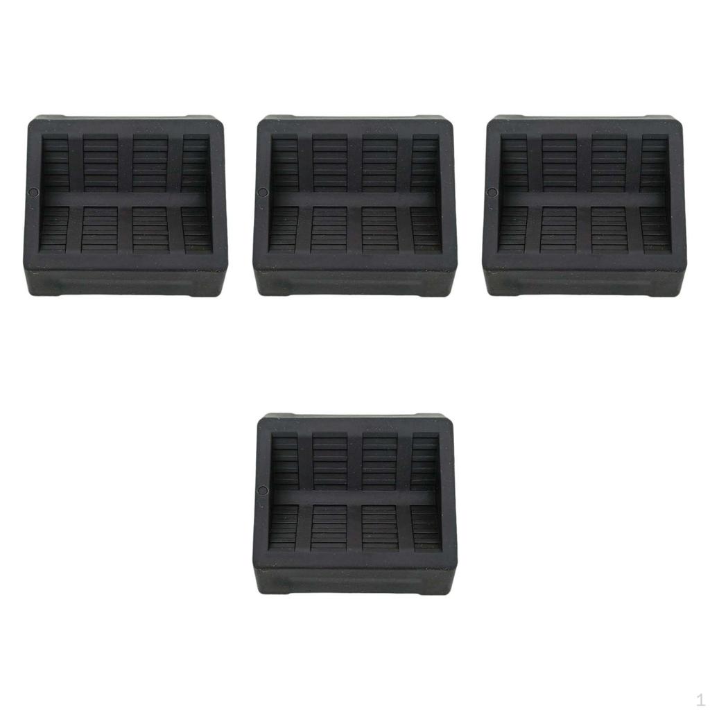 4 Pieces Bed Stoppers Furniture Cups Floor Protector Pad Stopper Coaster