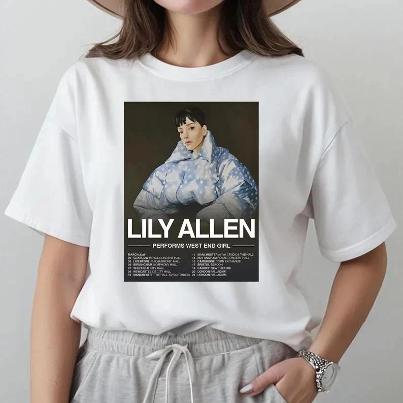 

Lily Allen West End Girl Tour 2026 Unisex T-Shirt, Music Fan Gift Tee Unisex S