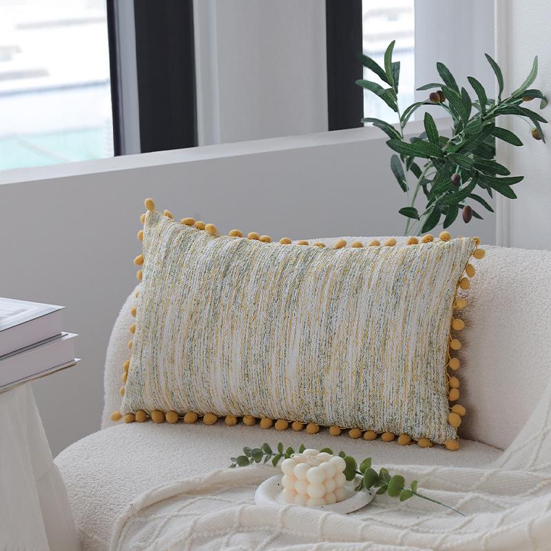 Nordic Ins Ball Pillow Cushion Soft Sofa Living Room Children's Room Cushion Cover