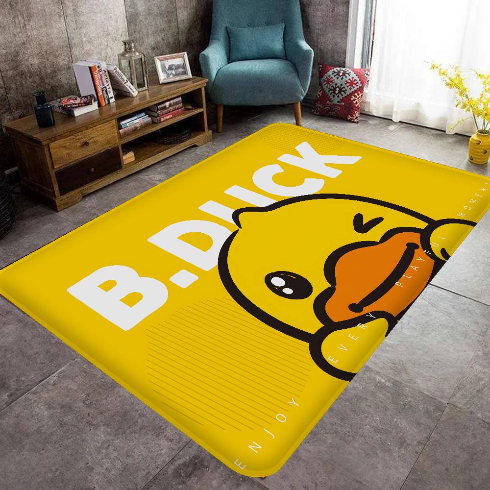 B-B.D-Duck CARTOON Kitchen Mat Kids Room Bedroom Decoration Balcony Anti-Slip Doormat Living Room Alfombra