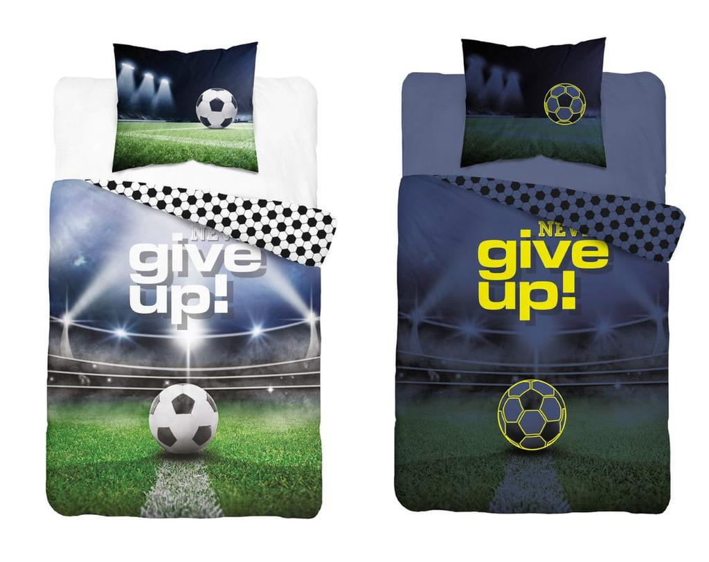 Bedding set glowing in the dark 140x200 football pitch