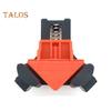 Convenient Woodworking Right Angle Clamp Red Plastic Clip-on No Assembly Durable Secure Grip Corner Clamp Carpentry Tool Set