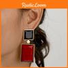 Minimalist Resin Earrings With Geometric Design For Women Summer Fashion