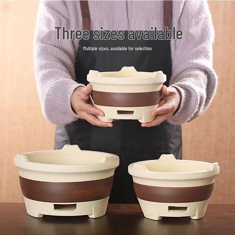 GOWKE Outdoor Ceramic Charcoal Stove for Tea & Grilling