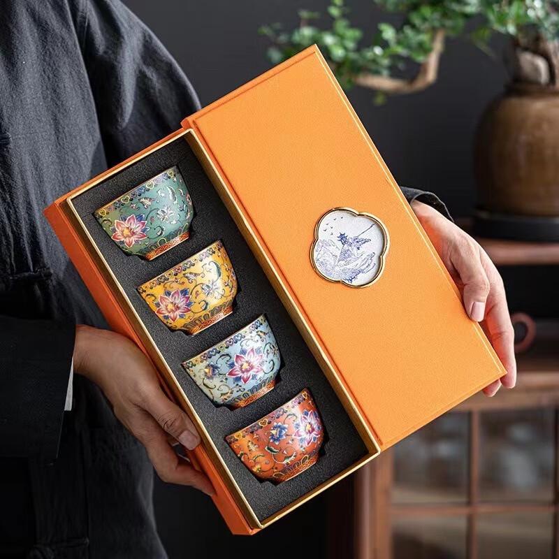 Chinese Ceramic Tea Gift Set