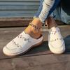 Fashion Female Shoes on Sale 2025 Closed Toe Women's Slippers Outdoor Casual Slippers Women Embroidery Wedges Plus Size Rome Sandals