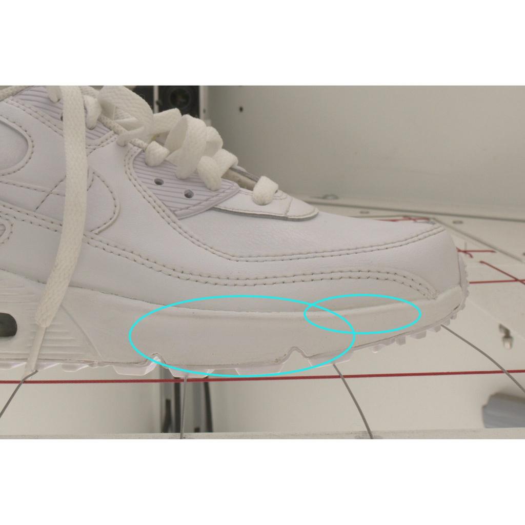 Pre-owned NikeAir Max 90 LTR GS CD6864-100-P26104463670890