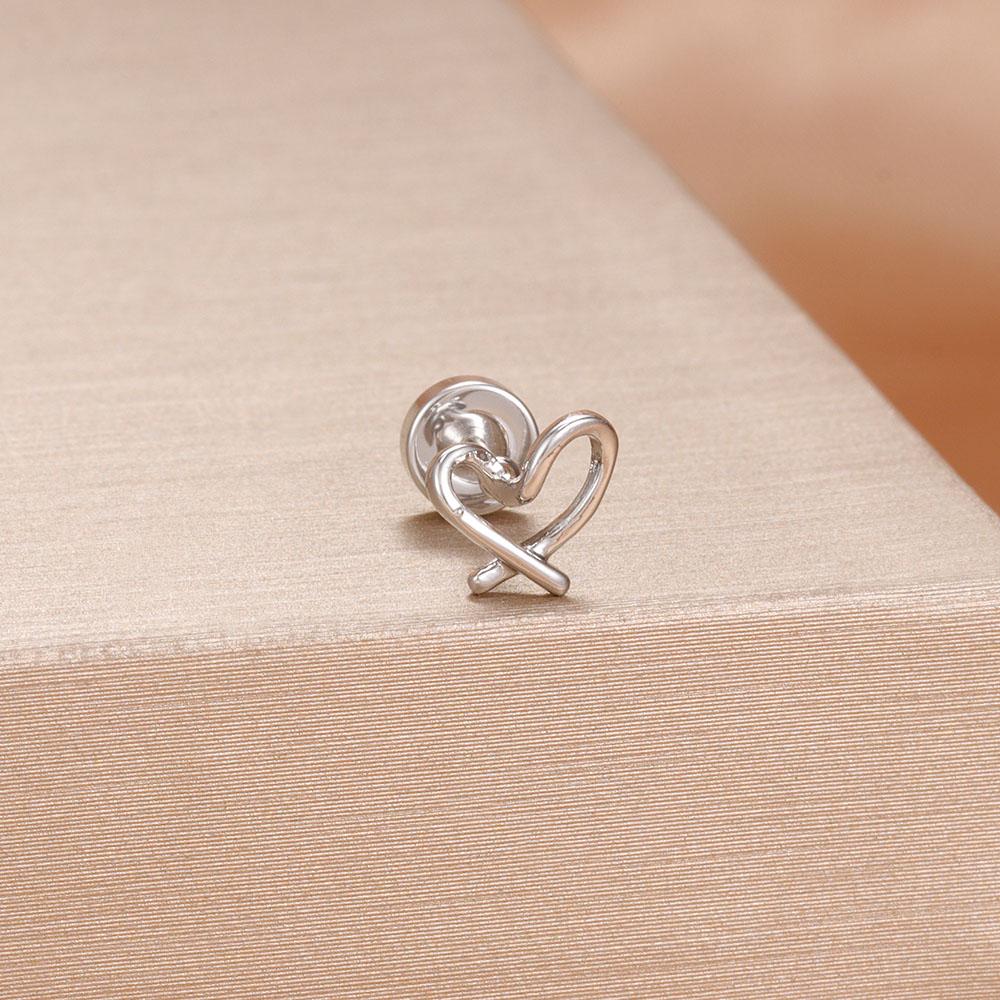 1PC Stainless Steel Star Moon Cartilage Piercing Earrings 18K Gold Plated Helix Tragus Ear Stud Earring Body Jewelry Bijoux Gift