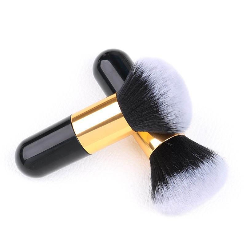 1PC Single Large Loose Powder Brush Single Black Big Fat Pier Single Multi-functional Honey Brush Makeup Brush Beauty Tool