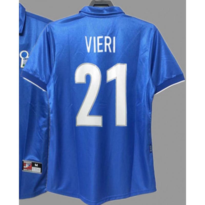 Italy/England Retro Jersey Football Jersey Classic Nostalgic Replica Thai Jersey Game Training Jersey