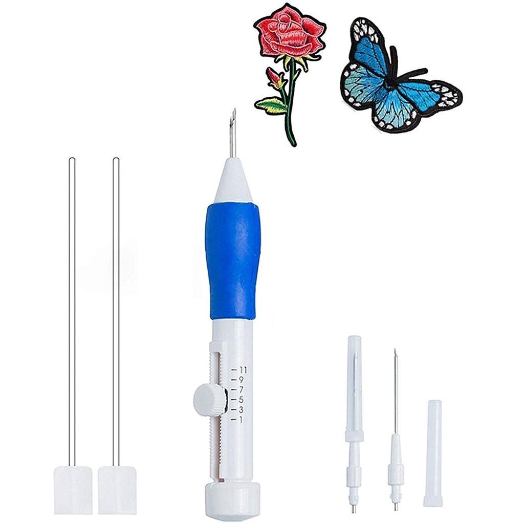 

Embroidery Magic Pen Punch Needle Pen Set Craft Tool Abs Punch Needles Diy