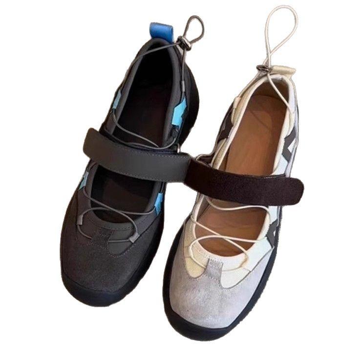 Velcro Casual Loafers Women's 2025 Spring New Fashion Versatile Comfortable Sports Casual Lightweight Small Single Shoes