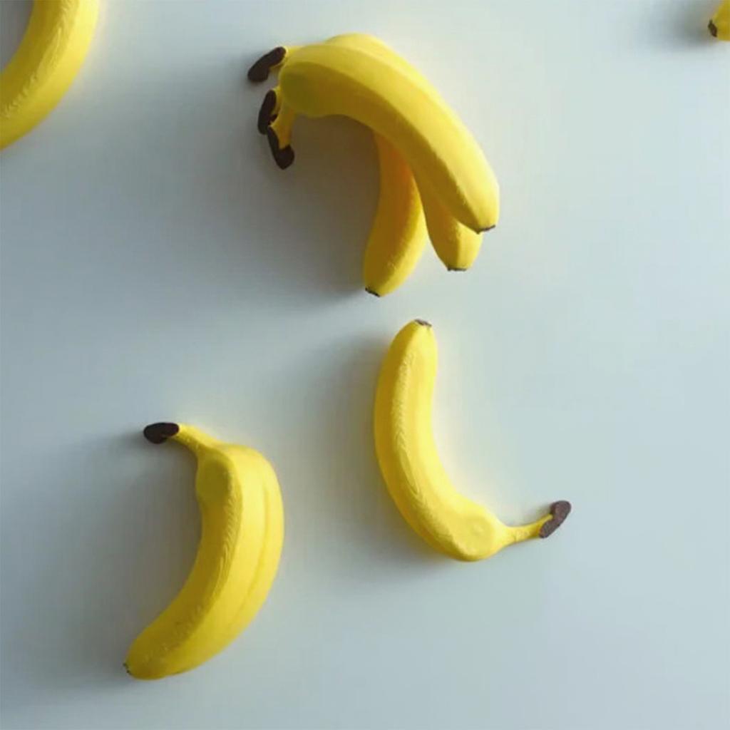 Fruit Fridge Magnets,Cute Fridge Magnets, Beautiful, Funny Banana Kitchen Accessories With Relax Sign, Whiteboard Cubicle Locker Decor For Home