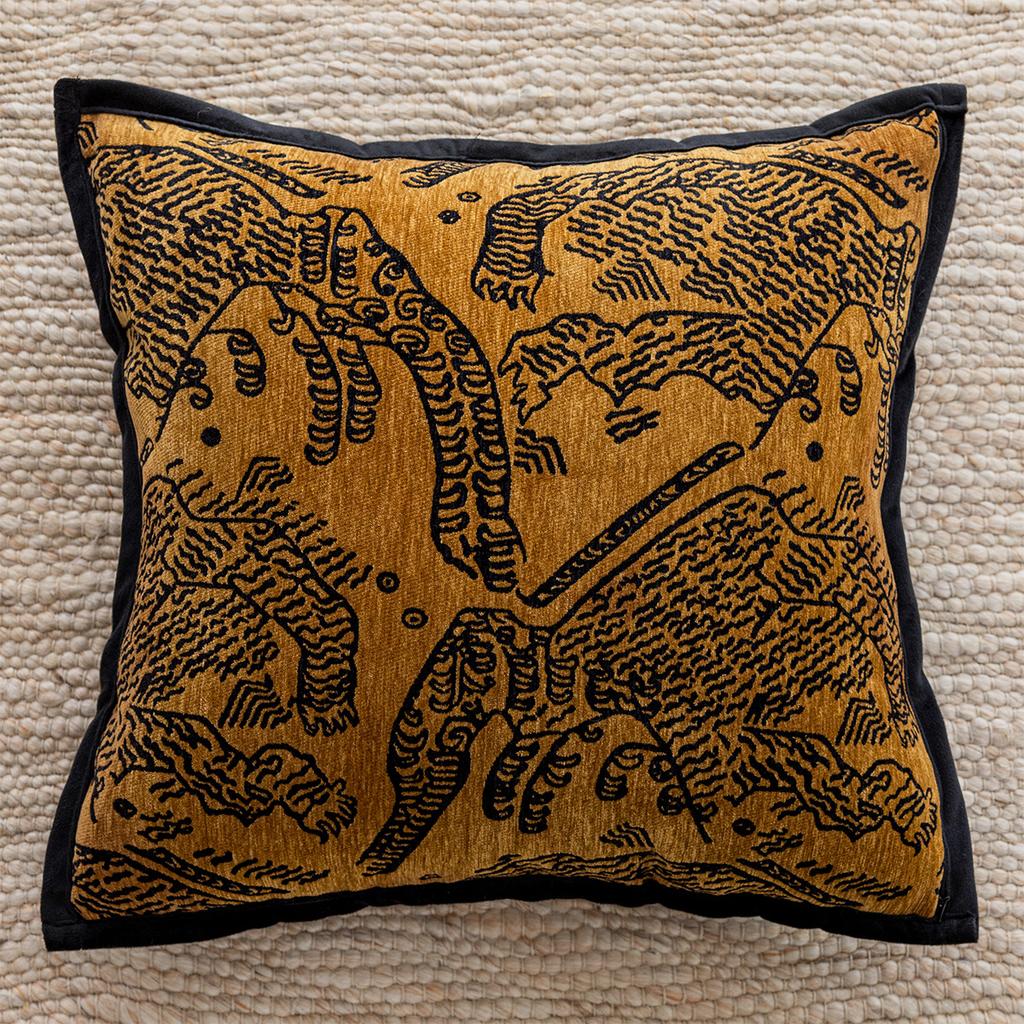 45x45CM Stickerei Kissenbezug Französischer Luxus Prägung Lendenkissenbezug Dekor Haus Dekorative Kissenhülle 2025 Neu