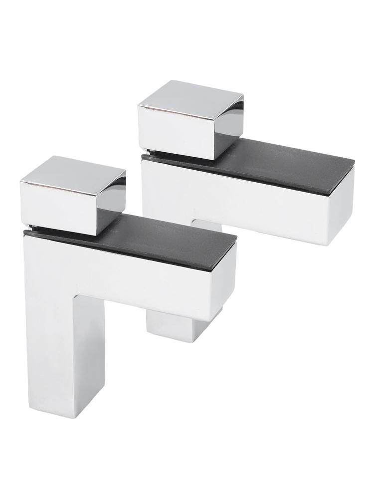 Collectibles Display Adjustable Bracket Bathroom Shelf Clamp 65 X 82 X 23 Mm Accommodates 3 To 24 Mm Shelves Compact Design