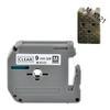 5 pachete MK121 Bandă de etichete Brother compatibilă MK 121 M-K121 M121 9MM Negru pe bandă transparentă pentru imprimanta Brother p touch PT-65 PT-70