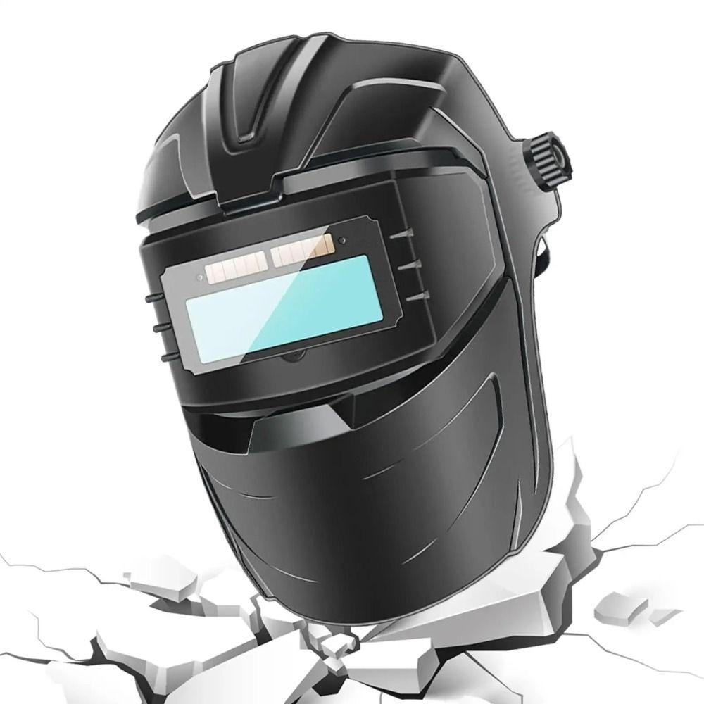Flip Up Goggles Color Auto Darkening Welding Helmet Premium Face Hood Welder Mask with Light DIY
