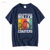 Theme Park Quote For A Lover T Shirt Roller Coaster Addict Rollercoaster Funny Amuseunisext Long Or Short Sleeves Vintage Washed