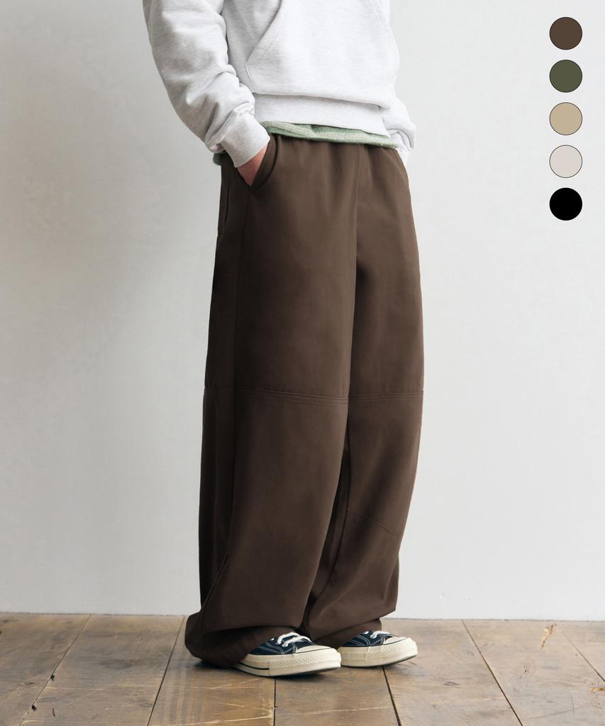 Awodeijeu Flow Wide Elastic Cotton Pants [5 Colors]