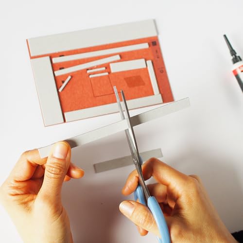 KINOWA "World Travel" Quilling Car Kit, Original Handmade Kit, Classic Car, Made In Japan