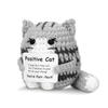 1PC New Cute Positive Energy Potato Emotional Penguin Doll Beer Cup Handmade Knitted Turtle Creative Ornament