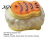 Kids Stress Reliever Taiyaki Squeeze Toy Relief Fidget Ultra-Realistic Dessert Food Sticky Toys for Adults Durable