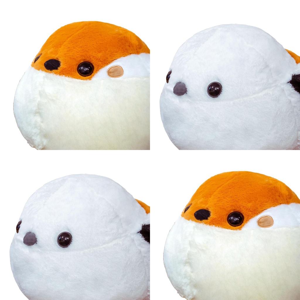 Cute And Cuddly Japanese Silver Throat Sparrow Plush Toy Doll