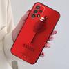 New Year Gift Cartoon Christmas Silicone Phone Case For Samsung S24,21,22,23,30,Ultra,20,Plus,Note,10,9,Black Soft Silicone Case
