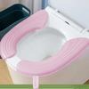 Tappetino per WC impermeabile per tutte le stagioni, cuscino per sedile WC portatile, coprisedile per WC spesso in EVA, accessori per il bagno