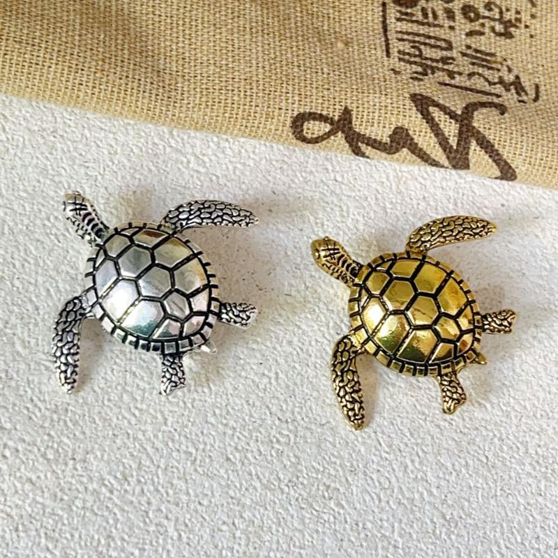 Spilla Tartaruga - Accessorio di Lusso, Premium, di Nicchia, Personalizzabile per Uomo e Donna, Spilla di Alta Gamma.
