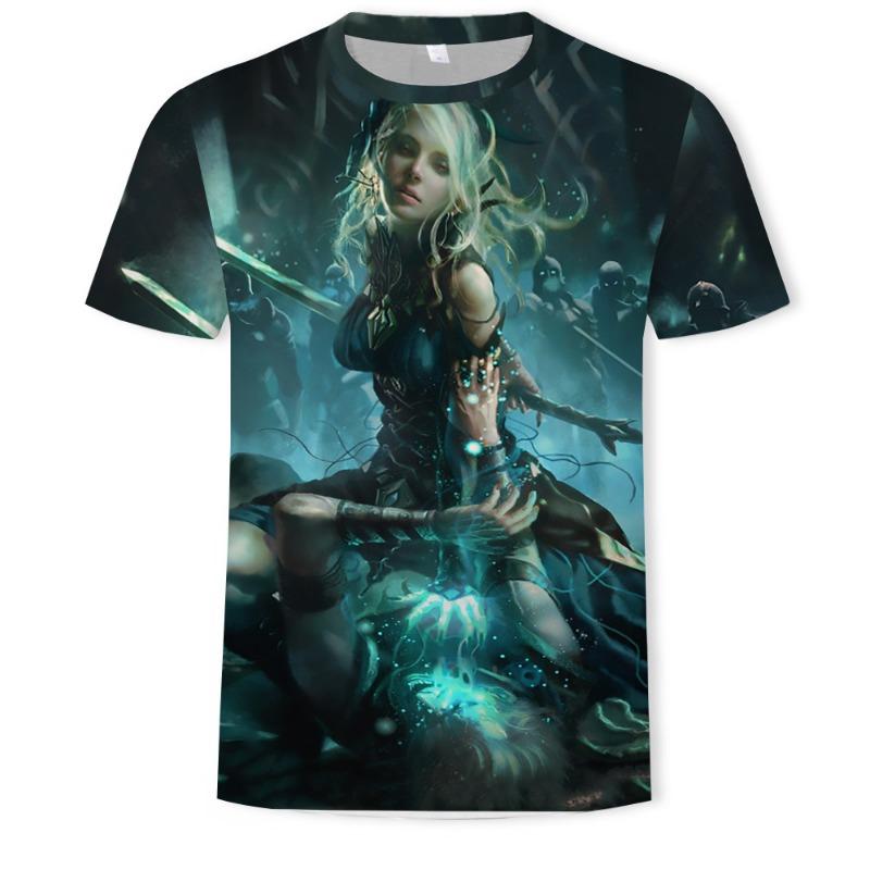 

Лето Новая Мода Мужская Аниме 3D Печать Принт Футболка Нейтральная Мода Харадзюку Аниме Повседневный Удобный Топ с Коротким Рукавом 6XL