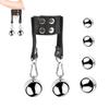 Stainless Steel Scrotum Binding Device JJ Exercise Delay Testicle Weight-Bearing Stretch Pendant Adult Sex Toys Supplies