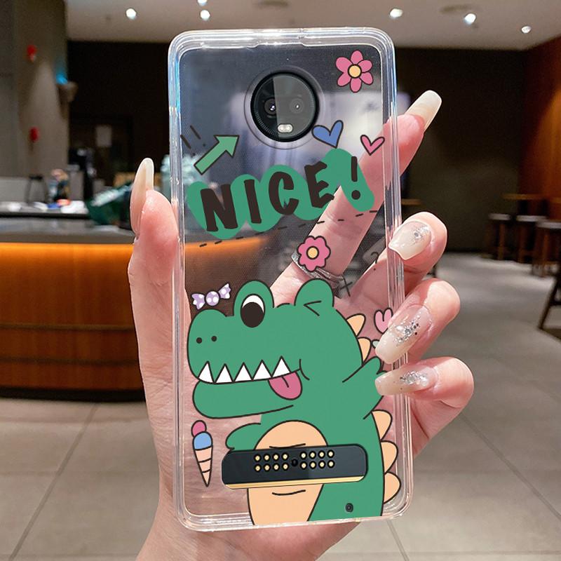 For Motorola Moto Z3 Play Case Clear Luxury Fashion Butterfly Flower Soft Silicone Phone Cover for Moto Z3 Play Transparent Case