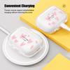 Pink love for AirPodsPro Apple wireless earphone cover TPU soft case Apple 1/2/3 transparent