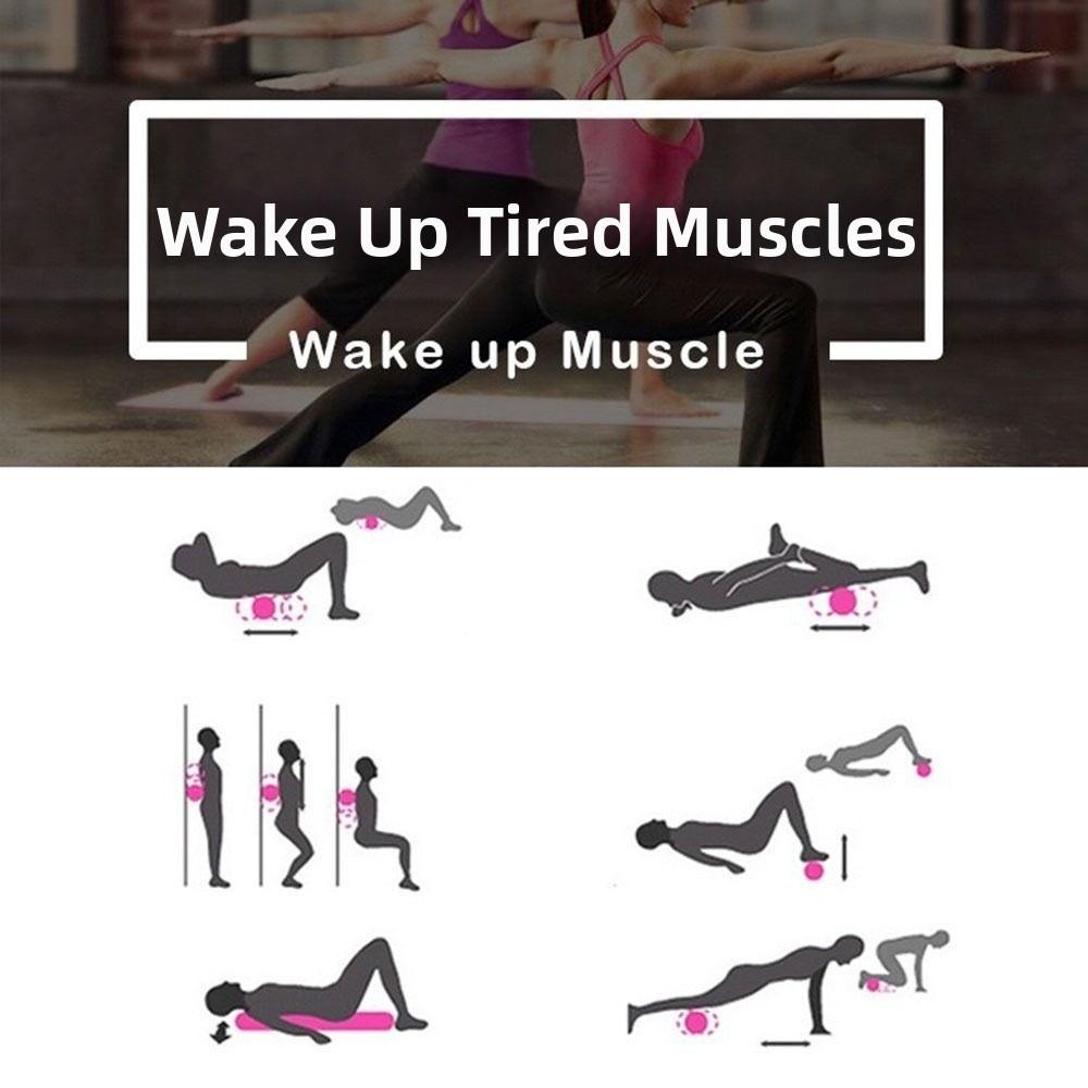 Fiberglass Pilates Ring Non-Slip Grip Resistance Circle Shaping Yoga Ring  Exercise Equipment