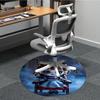 1pc AnnaBelle Chair Carpet for Office Non-Slip, Soft & Comfortable, Carpet for Office, Gaming, Lightweight Round Floor Mat