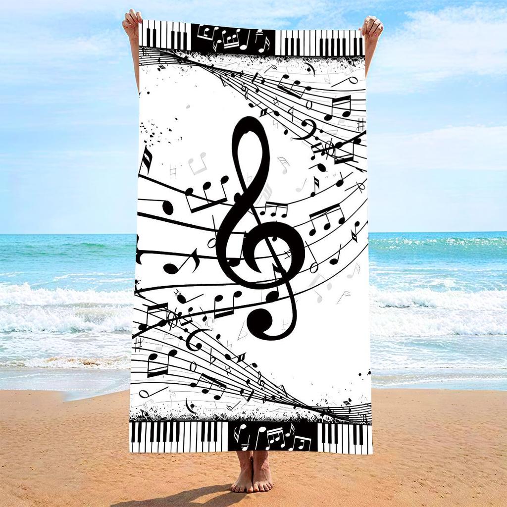 70x140 Microfiber Custom Printed Beach Towel - Absorbent & In Stock