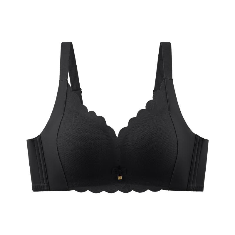 Women Seamless Lace Bra Big Bust Reduction Side Collection Gather No Underwire Anti Sagging