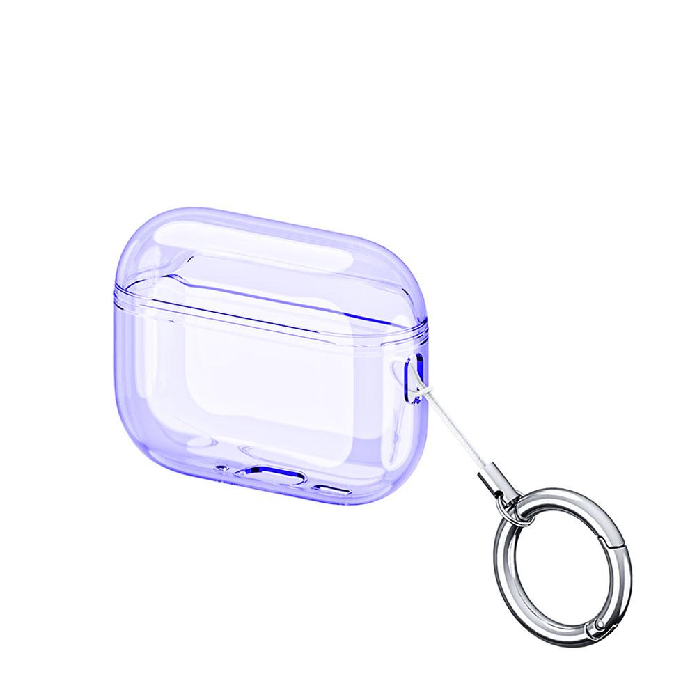 Transparent Thin Case for AirPods Pro 3 Shockproof TPU Cover Crystal Clear Skin with Lanyard Wireless Charging Support
